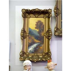 LATE 1800s OIL ON CANVAS BY D. GRAFF (GRATT) #2023314