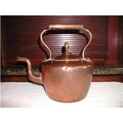 English Copper Tea Kettle #2023317