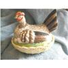 Image 1 : Antique Chicken Egg Server Caserole Dish #2023340