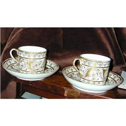 Pr.Sevres Pattern Regency Coffee Cans #2023350