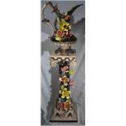 Capo di Monte Column and Ewer. c1970 #2023382