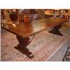 Image 1 : Walnut Wood Dining Table from Italy #2023553