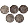 Image 1 : Morgan Dollar 5 Item Lot Good Condition #2037804