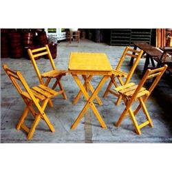 Yellow Bistro Table Set ~ Cafe Paris furniture #2038157