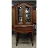 Image 1 : SMALL VICTORIAN MIRROR CURIO CHINA CABINET #2038666