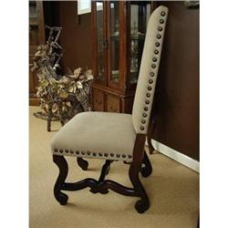 VICTORIAN EUROPEAN PARSONS DINING ACCENT CHAIR #2038676