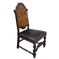 VICTORIAN TAPESTRY DINING ACCENT SIDE CHAIR #2038681