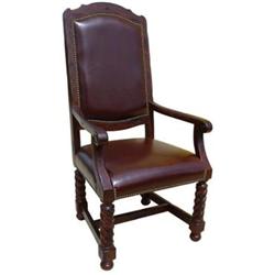 GOTHIC RENAISSANCE JACOBEAN ACCENT DINING CHAIR#2038682