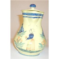 QUIMPER,LIDDED PITCHER #2038776