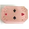 Image 1 : Bridge Set DERMAY Pink Satin Glass Vanity Jar #2049609