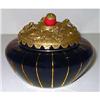 Image 1 : Czech Purple Glass Ormolu Dresser Jar #2049611