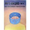 Image 1 : Original exhibition poster for ART EXPO, 1979 #2049911