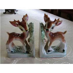 Deer Book Ends Made In Japan #2063909