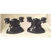 Image 1 : Candleholders Mt. Pleasant Pattern in Black #2063964