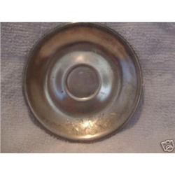 Russian hallmark dish silver saucer (c.1920s) #2064026