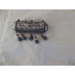 Antique silver work Talisman from Uzbekistan #2064036