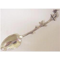 FANTASTIC FIGURAL STERLING SPOON #2064099