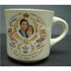 Royalty MUG-DIANA & CHARLES 1st CHILD #2064135