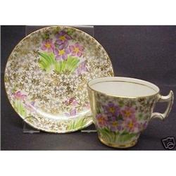 DECO PHOENIX DEMI TEA CUP AND SAUCER - HAND #2064143