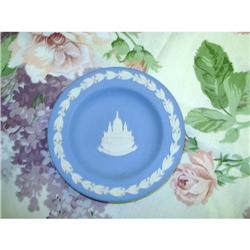 BLUE JASPERWARE DISH *ST PAULS CATHEDRAL* #2064157