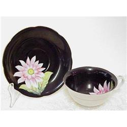 Deco Cup & Saucer - Hand Painted #2064170