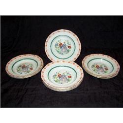 8 Adams Calyx Ware "The Piper" HP Soup Bowls #2064234