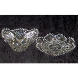 Two American Brilliant Period Bon Bon Bowls #2064239