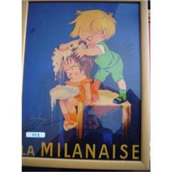 Original Vintage Poster - La Milanaise #2064245