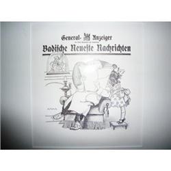 Generak Unzeiger - Original German Lithograph, #2064248