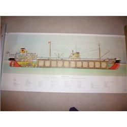 Cross Section Image of 1950/60's Shell Oil #2064249