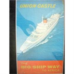 Vintage Poster - Union Castle Line - circa #2064251