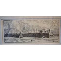 Original 1912 German Lithograph #2064254