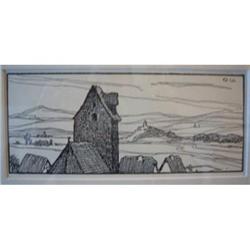 Original 1912 German Lithograph #2064256