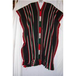 Vintage Traditional Saltillo Poncho #2064287