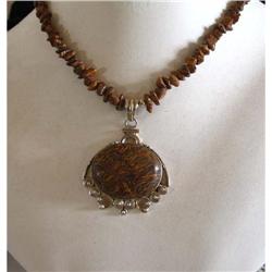 Mariam gemstone pendant neckalce #2064301