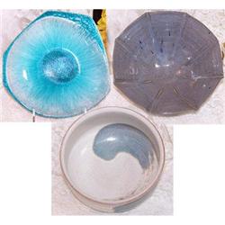 3 Vtg 50s UNIVERSITY STUDIO Art Pottery Bowls  #2064308