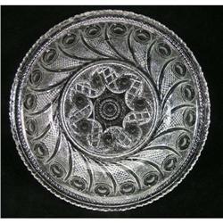 RARE Boston & Sandwich Lacy PEACOCK EYE FEATHER#2064323