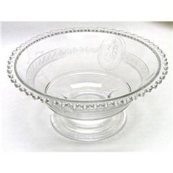 EAPG Cupid & Venus 8 3/4" Pedestal Berry Bowl #2064330