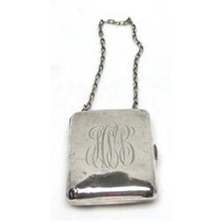 Victorian Sterling Coin plus Purse  R #2064336