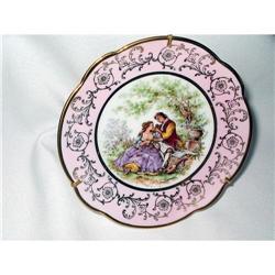 Limoges Miniature Plate Fragonard Signed 5" #2064476
