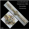Image 1 : CZECH VINTAGE AURORA BOREALIS BRACELET CJ-33 #2064573