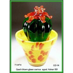 SIGNED CZECH DESIGNER STUDIO GLASS #2064604