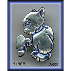 RARE CZECH BONZO PIN BACK BUTTON 30's JW001 #2064620