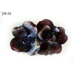 CZECH c.1900 VENETIAN GLASS FLORAL BROOCH #25 #2064632