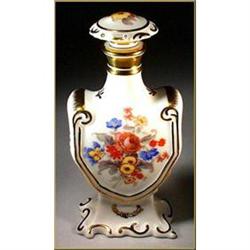 CZECH VINTAGE PORCELAIN PERFUME BOTTLE #2064717