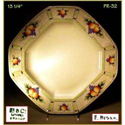 LARGE HAND PAINTED LIMOGES PLATTER1900-20 / #2064719
