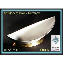 GERMAN ART DECO PORCELAIN FRUIT BOWL / PR007 #2064720