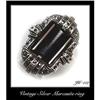 Image 1 : GORGEOUS VINTAGE STERLING MARCASITE RING #112 #2064746