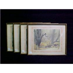 Framed Prints - Soft Nature Scenes, Set of 4 #2064858