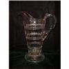 Image 1 : 11" Clear Glass Art Deco Pitcher #2064907